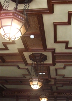 西洋館①食堂の天井